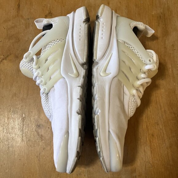 NIKE Presto (GS) Triple White Running Shoe MEN'S SIZE: 7Y (833875-100) - Picture 6 of 10